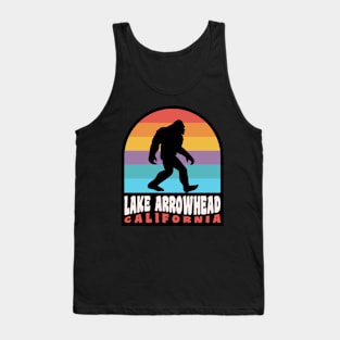 Lake Arrowhead California Bigfoot Sasquatch San Bernardino Mountains Tank Top